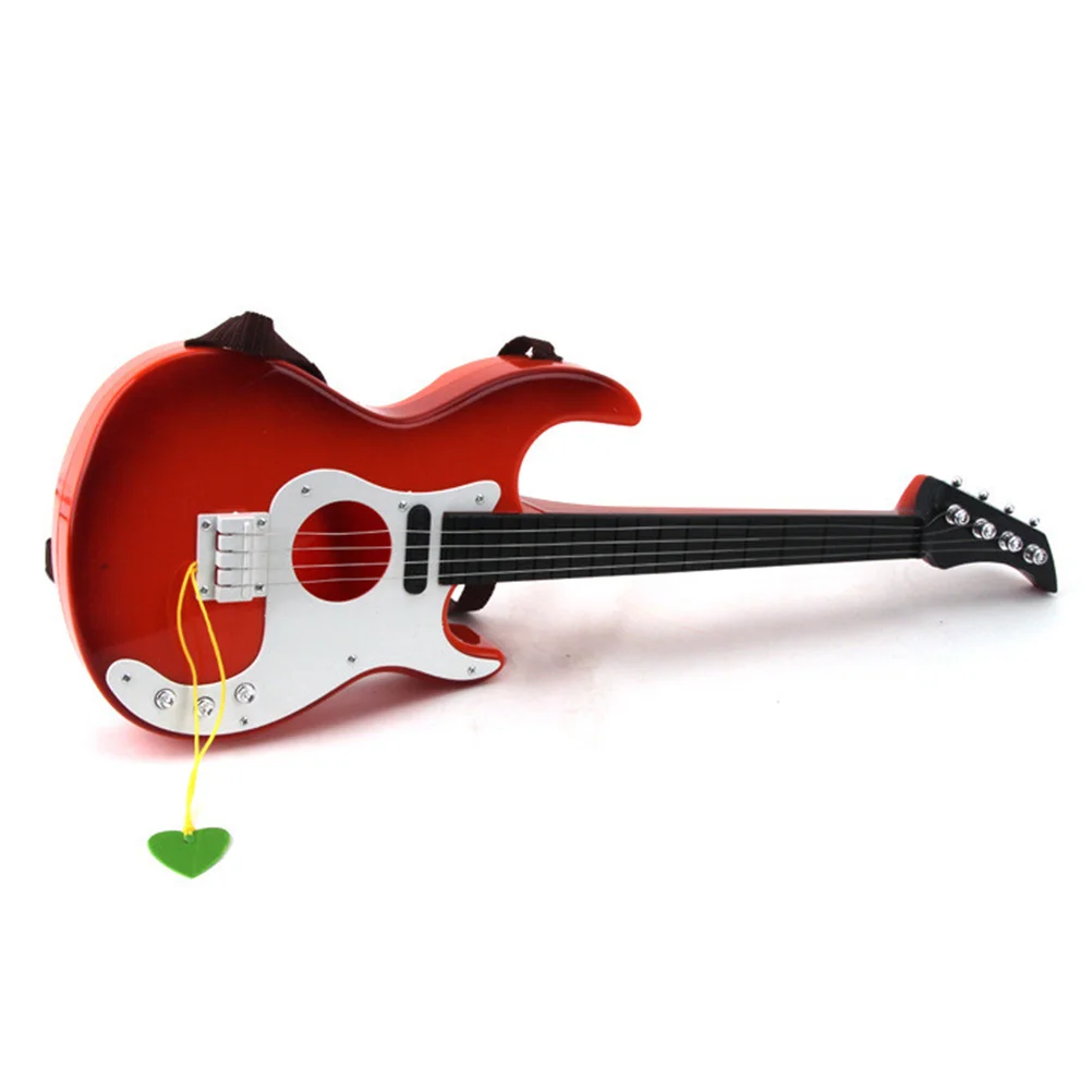 

Игрушечная гитара, 4-струнная игрушка, гитара, обучающий музыкальный инструмент, детская игрушка (выбор случайных цветов)