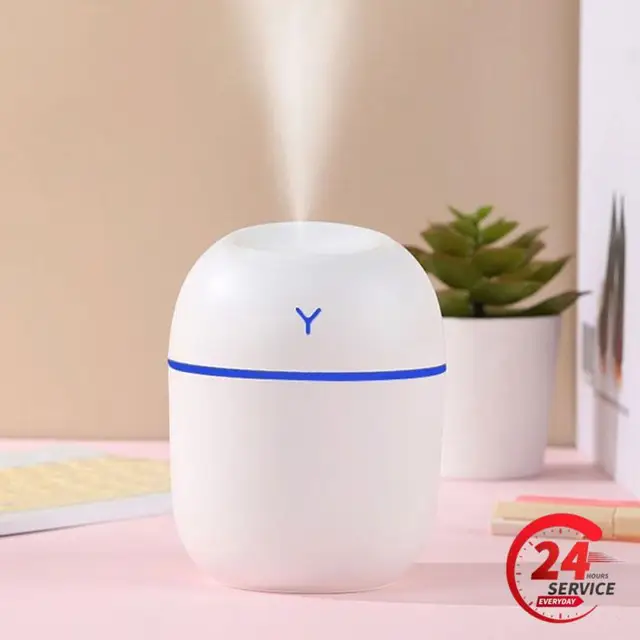 Portable 250ml Mini Cup Spray Mist Humidifier Double Wet Aroma Essential Oil Diffuser Car Usb Air Humidifier Home Appliances