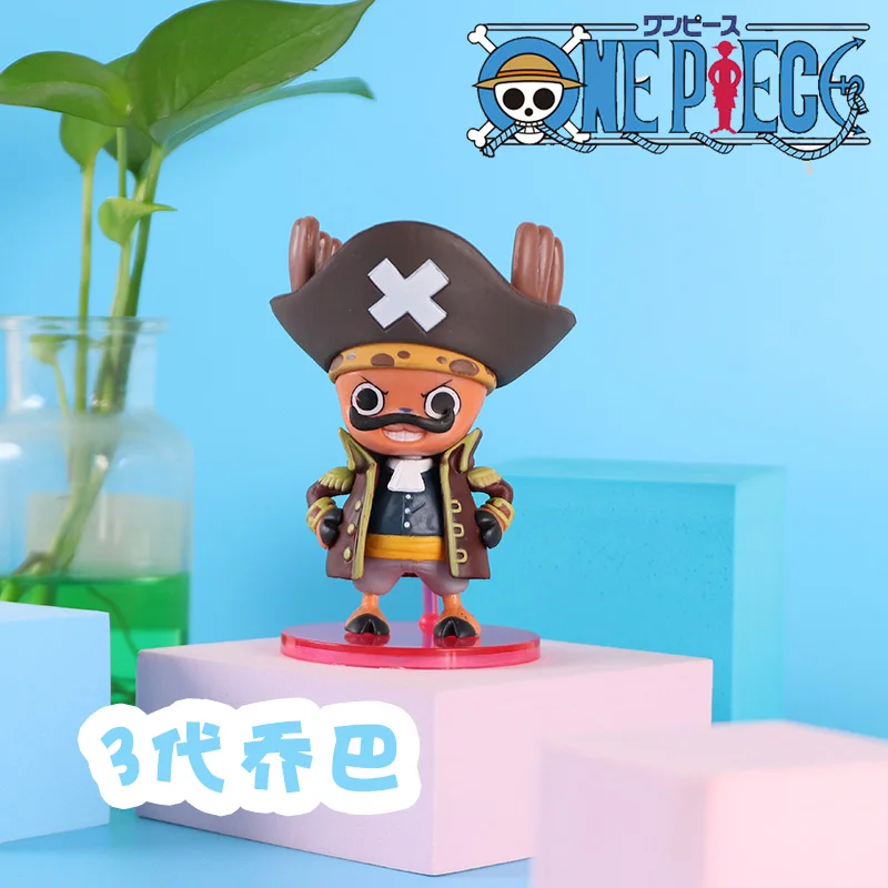 thumbnail image 1 of Figura de anime de One Piece Tony Chopper Cos Roger Luffy Zoro Ace Usopp Sanji Shanks Buggy Figura de acción Modelo Juguetes Muñeca, 1 of 5