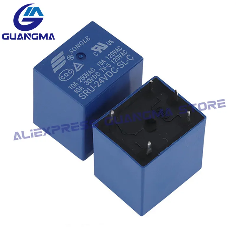 5v 12v 24vdc rele do tempo rele 01
