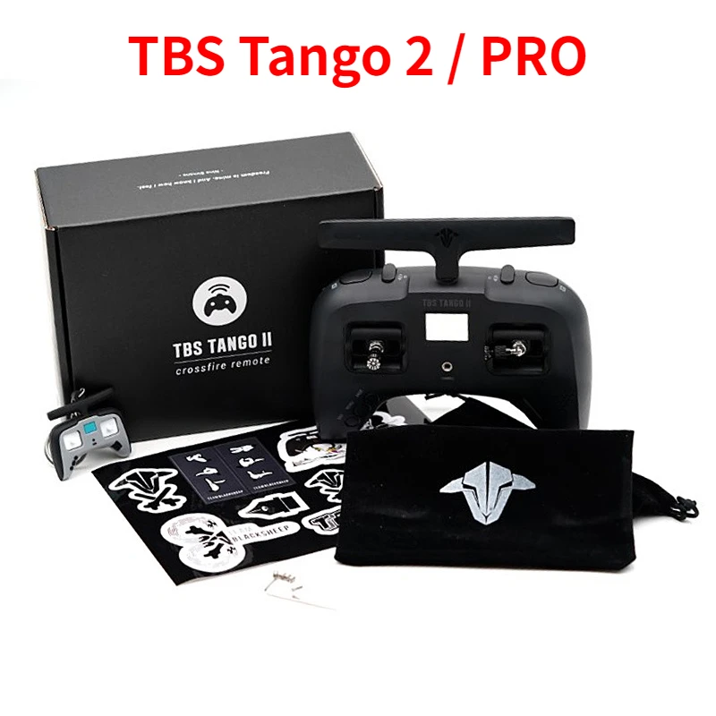 

TBS TANGO 2 TANGO 2 PRO Built-in TBS Crossfire Full Size HAll Sensor Gimbals FPV RC Radio Drone Controller Transmitter