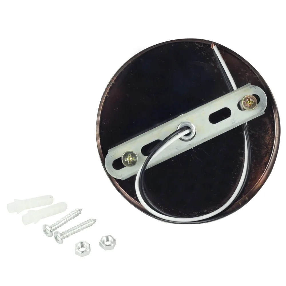 1/5/10pcs Black White 180 Degree Steering Ceiling Lights Flexible Lamp Base Iron E27 Light Socket Metal Lamp Socket Holder