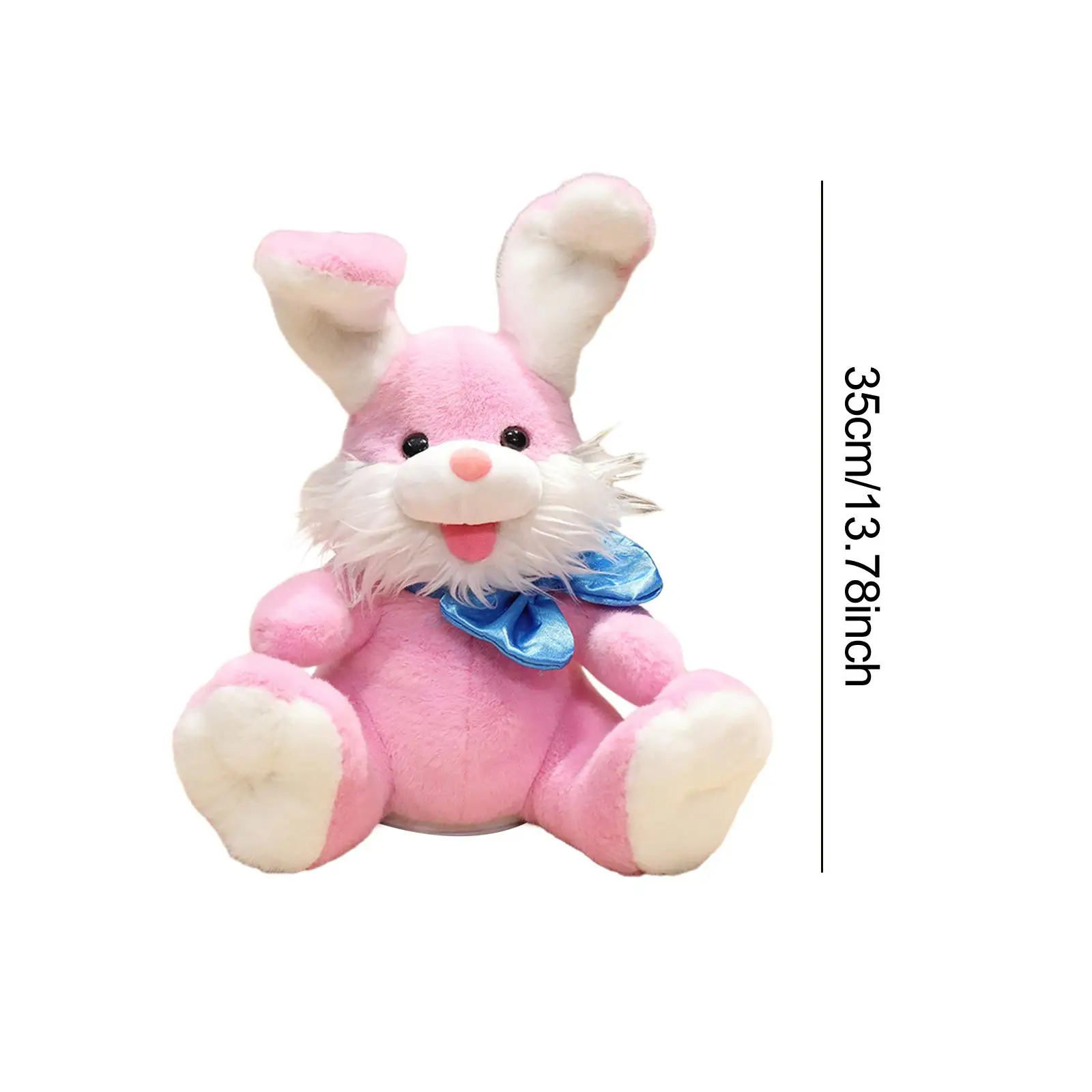 Musical Stuffed , Electronic Pet Toy, Bunny Plush Toy with Moving Ears for Kids Children