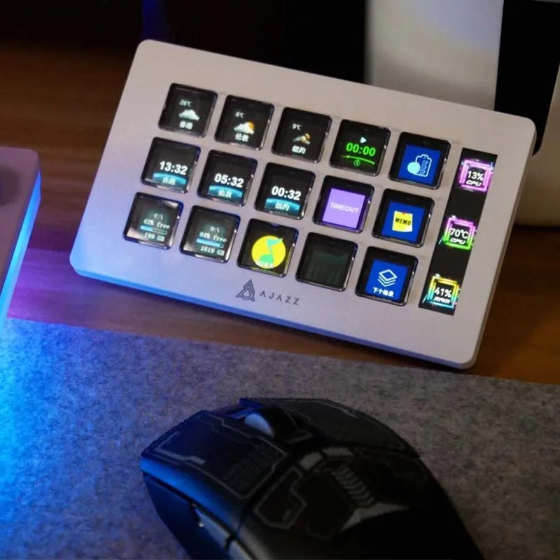 AJAZZ stream deck ストリームデック Amazon | MAMBASNAKE x AJAZZ AKP153スタジオデッキ、ストリーム