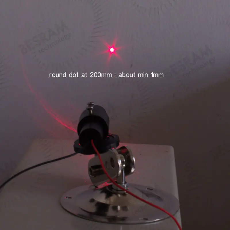 1656 Focusable 650nm 30 mW 5VDC Rode Laser Ronde Dot Diode Module Glas