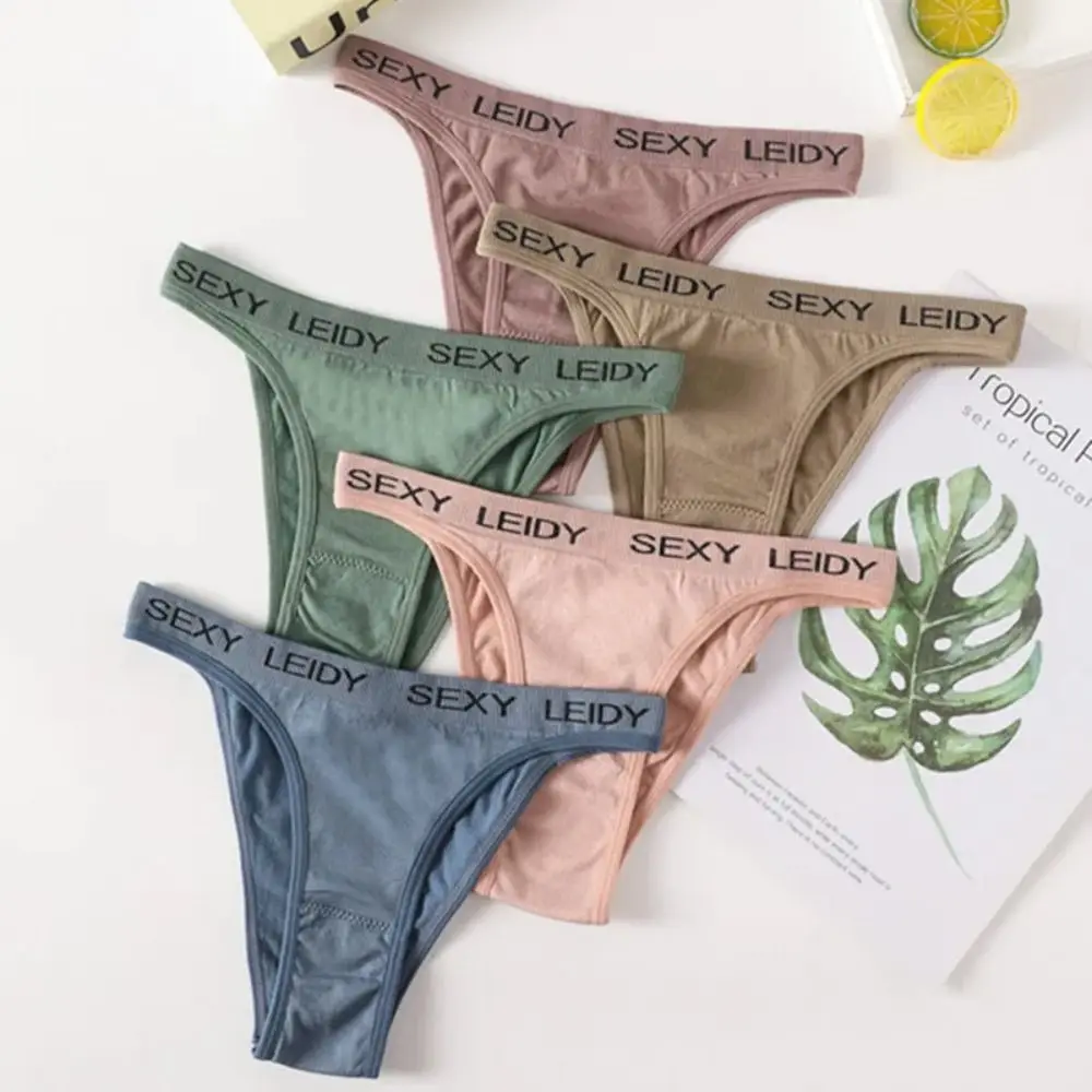 

Traceless T-back Panties Sexy Breathable Seamless Women's Underpants Cotton Panties for Women