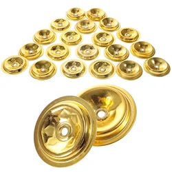 20 Pcs Lotus Oil Lamp Float Floating Holders Lotus Flower Holder Circle Candles Lotus Base Tea Light