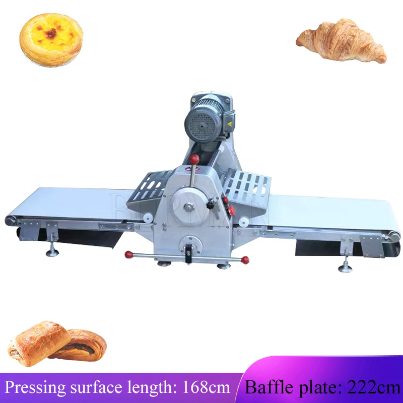 

Pastry Machinery Dough Roller Sheeter Electric Puff Pastry Sheet Making Machine Croissant Machine