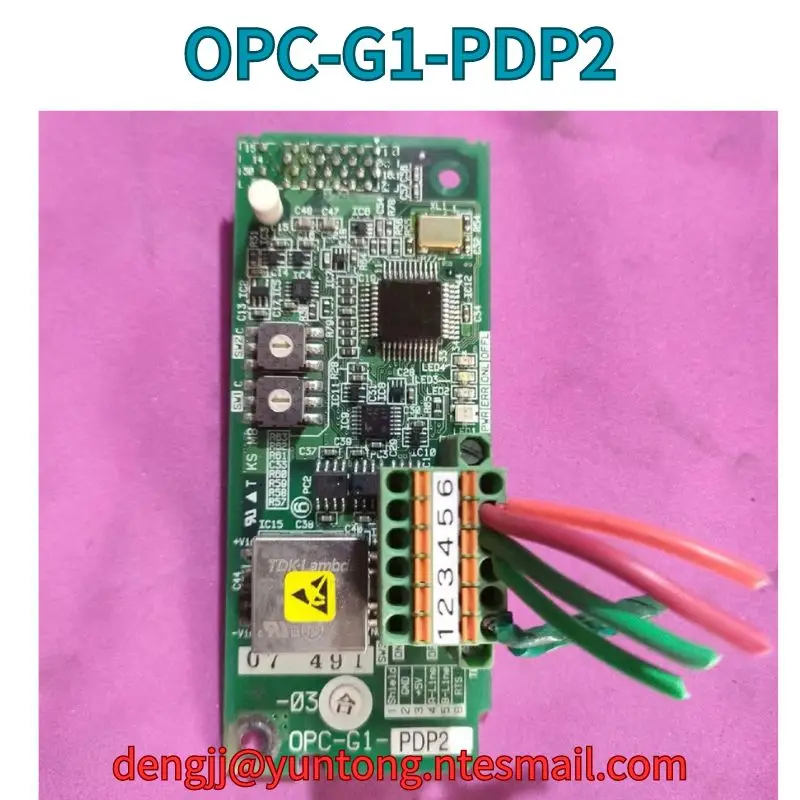 

Used Communication card OPC-G1-PDP2 test OK Fast Shipping