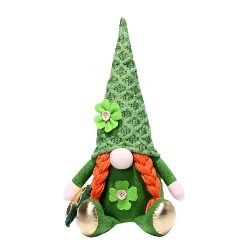 

St Patricks Day Decorations Gnomes Cute Rudolph Doll Gnome Plushie Decorations Handmade Swedish Gnomes Tomte Elf Decorations