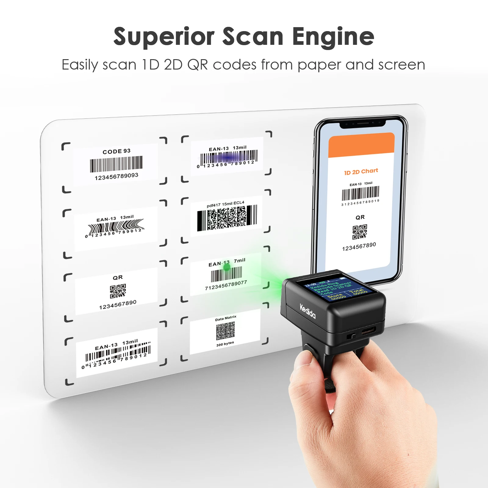 Acquistare Zebra ZEBRA RS6000 RING SCANNERS, Lettore Al Miglior Prezzo - Foto 8