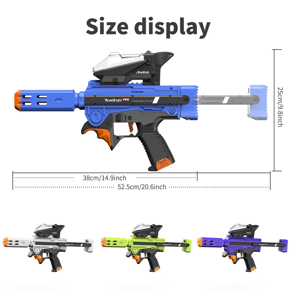 UZI Electric Water Gel Ball Toy Guns High Speed Hydrogel Machine Airsoft Air Gun Weapons arme Outdoor Toys for Boys Men Children 5