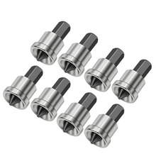 

10 Pcs Drywall Screw Bits Setter Dimpler Magnetic Bit Holder for Plasterboard Screw Depth Stop Limit