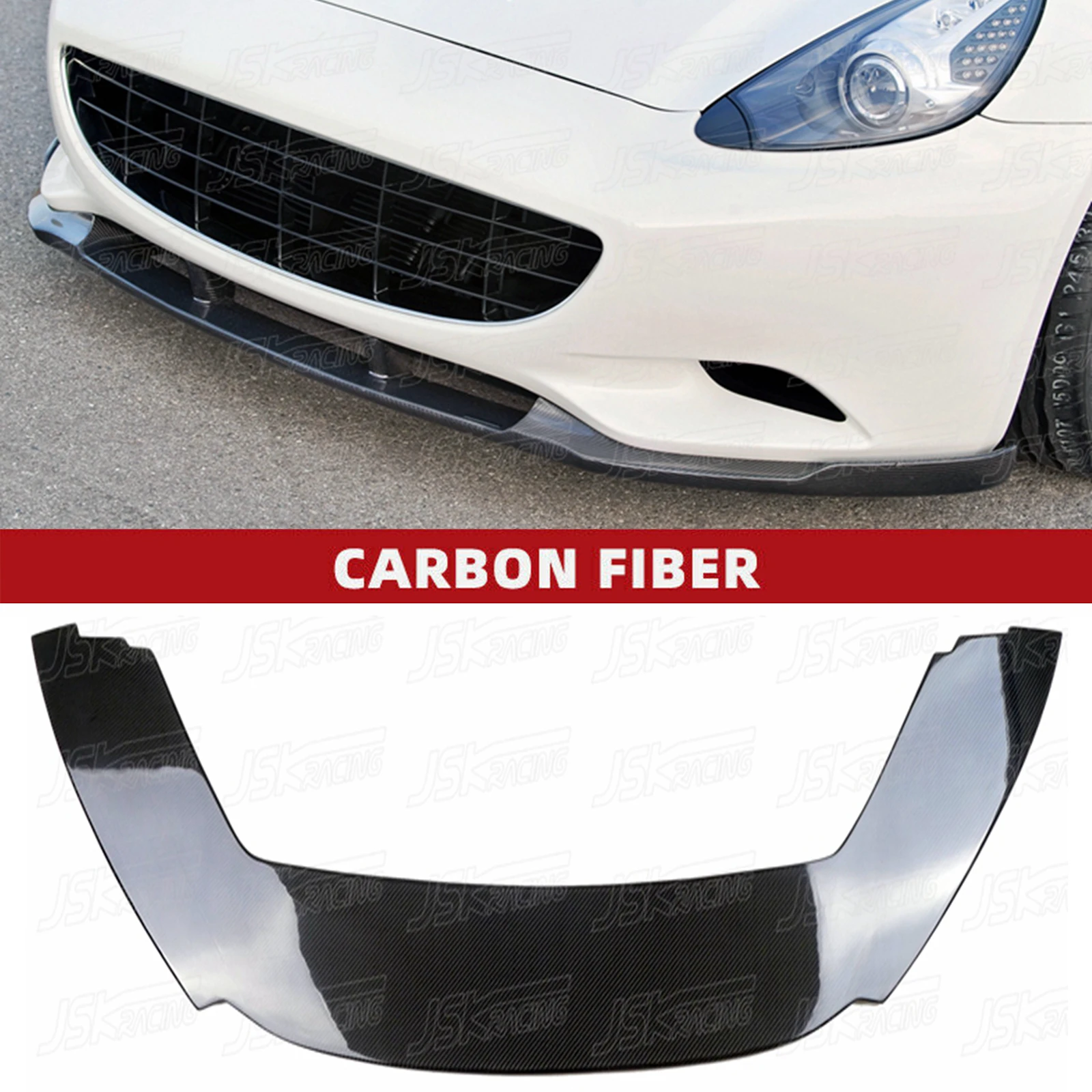 

Carbon Fiber Front Lip For Ferrari California 2009-2014(JSKFRCN09001)