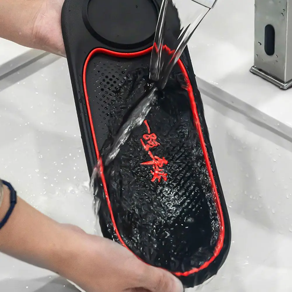 Car Multi-Functional Non-Slip Mat With Mobile Phone Holder Available In Black Red Rotatable Silicone Dashboard Car Pad Mat