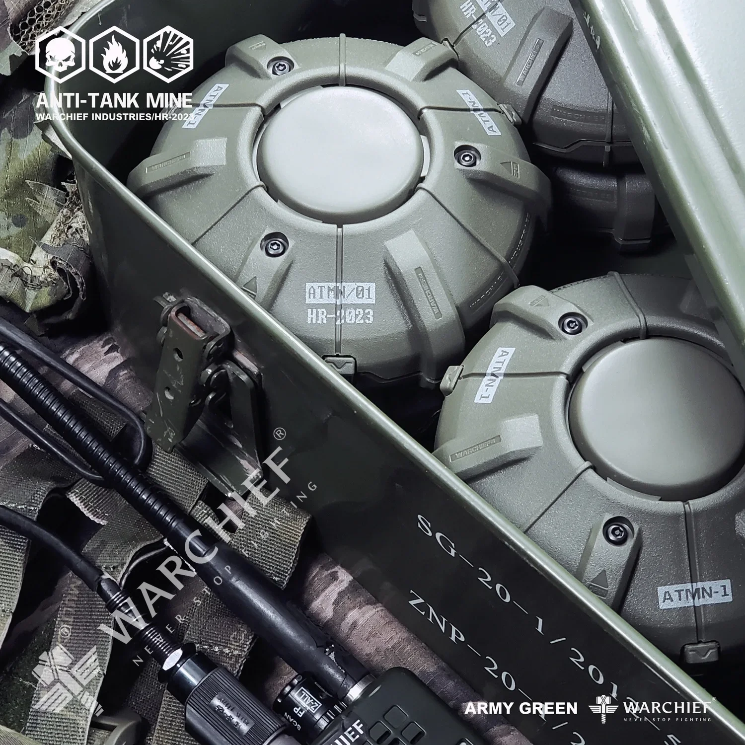 Tactical Mosquito Repellent Incense Box - Military Style Fireproof Design for Home & Outdoor Camping