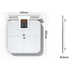 Smart Body Fat Scale for with Handle, 24 Precise Body Biological Analyzer, Digital Bathroom Weighing Bluetooth Scale 3