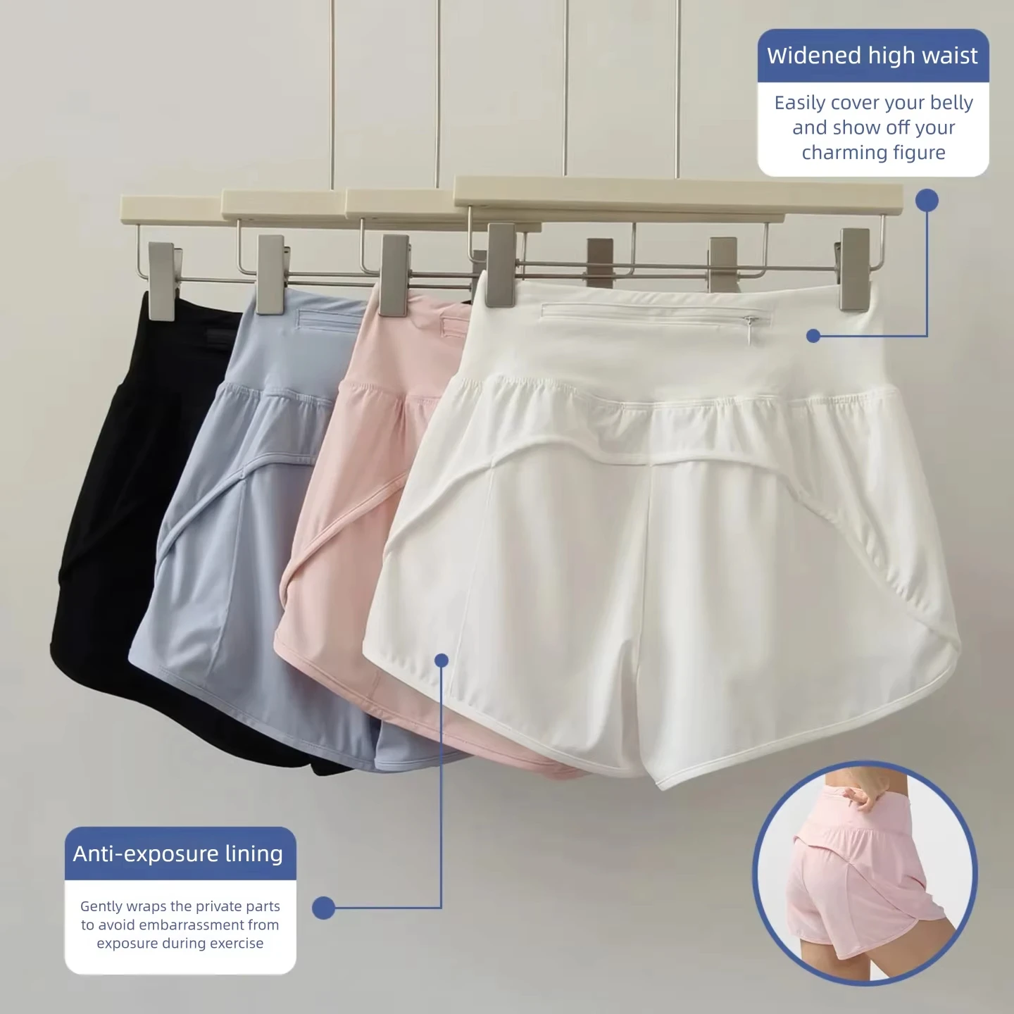 Shorts Esportivos Feminino