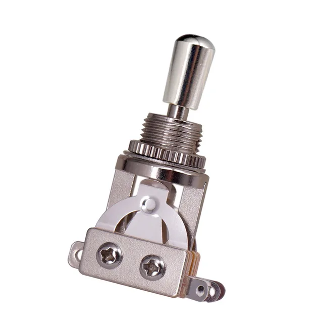 1-5PCS 3 Way Short Straight Guitar Toggle Switch Pickup Selector with Brass Hat for Les Paul LP SG Electric Guitars Accessories 2