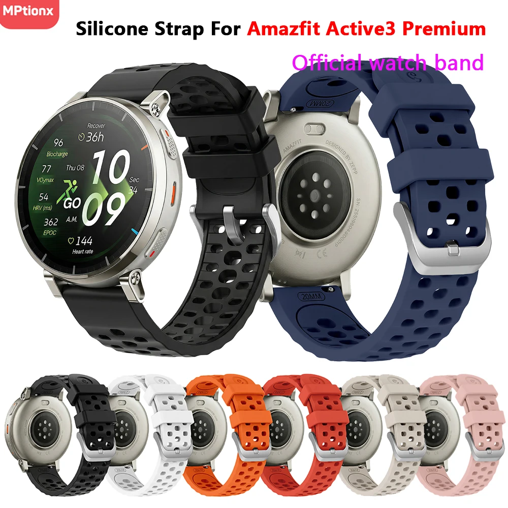 Silicone Sport Strap - Premium Original Watchband Accessories