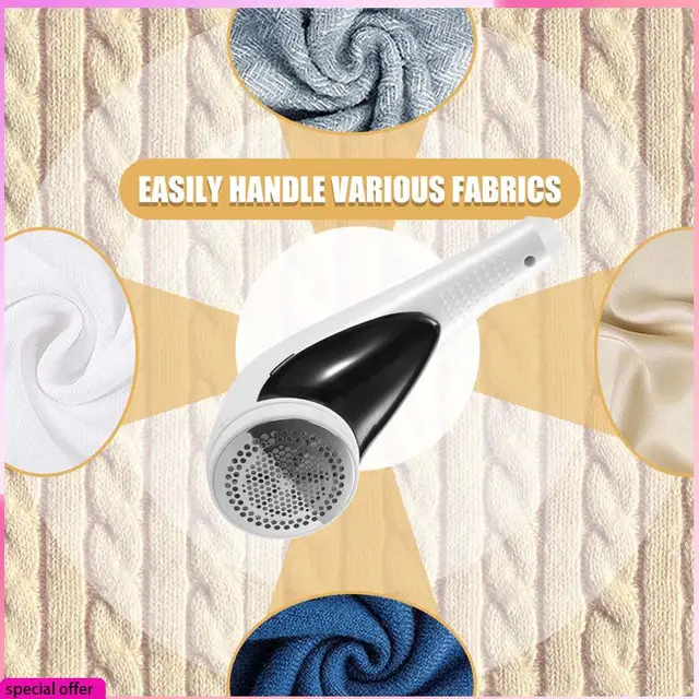 A64Z Electric Lint Shaver, USB Rechargeable Lint Remover For Different Fabrics Lint Remover Lint Cutter Perfect For Family 2