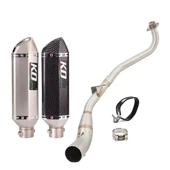 For Honda Grom 125 MSX125 SF 2021-2023 Motorcycle Exhaust System Mufflers Header Link Pipe Stainless Steel Tips With DB Killer