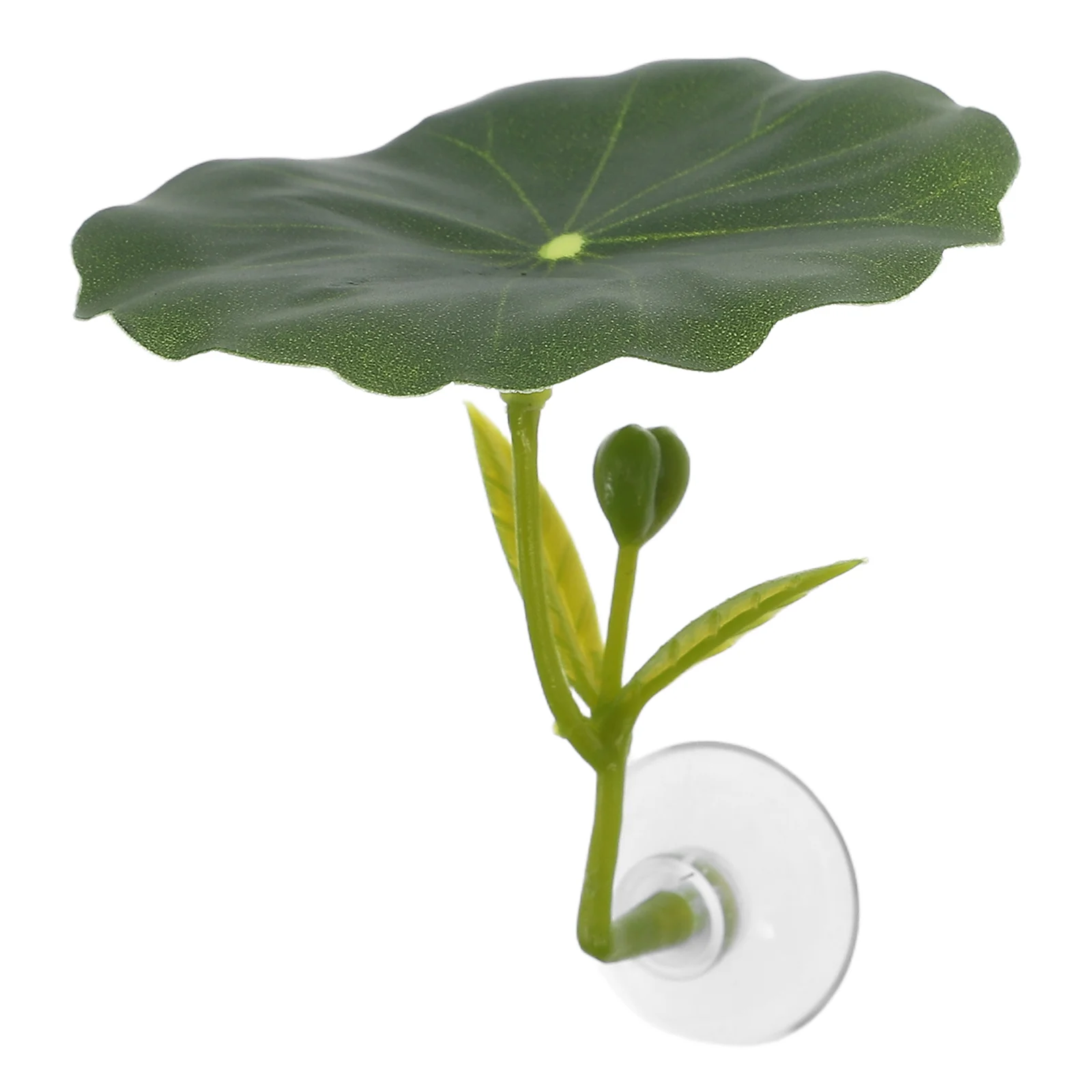 Soft Realistic Lotus Leaf Bed For Fish Tank Decor Artificial Plants Hideout Hammock Aquarium Pet Products Accessories nament