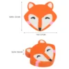 50 Pcs Little Fox Eraser School Students Birthday Stationery Classroom Rewards Drawing Pencil Erasers Stationery Accessory 6