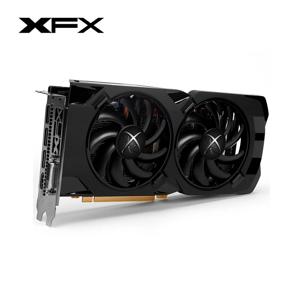 XFX Radeon RX 480 4GB Graphics Cards GDDR5 256bit Gaming Video Card DirectX 12 Desktop Computer GPU DVI-D/HDMI/DP(RX470/RX590)