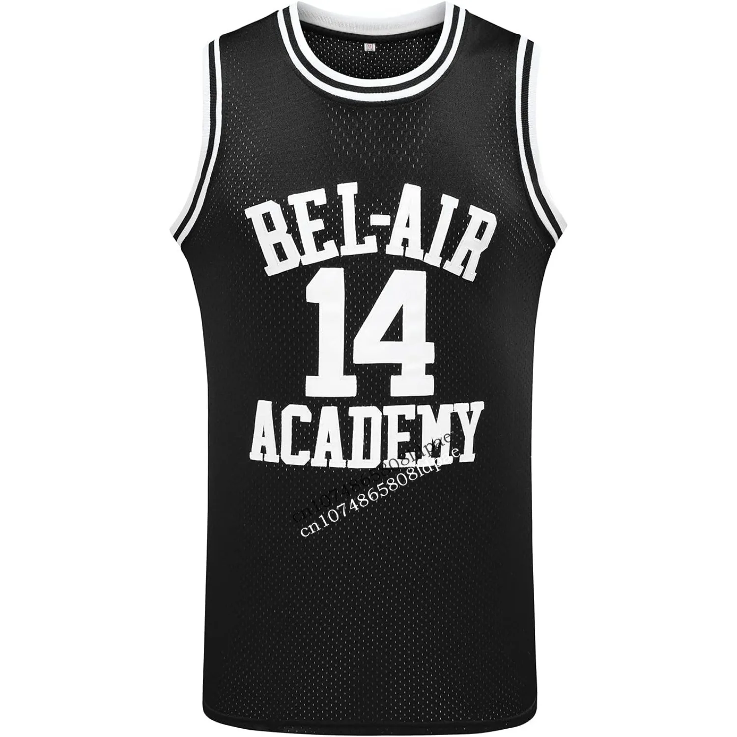 Will Smith Basketball Jersey 14 Bel Air Academy 25 Carlton Banks Jersey Movie Cosplay Clothing Stitched Men's Sport Shirt S-XXXL