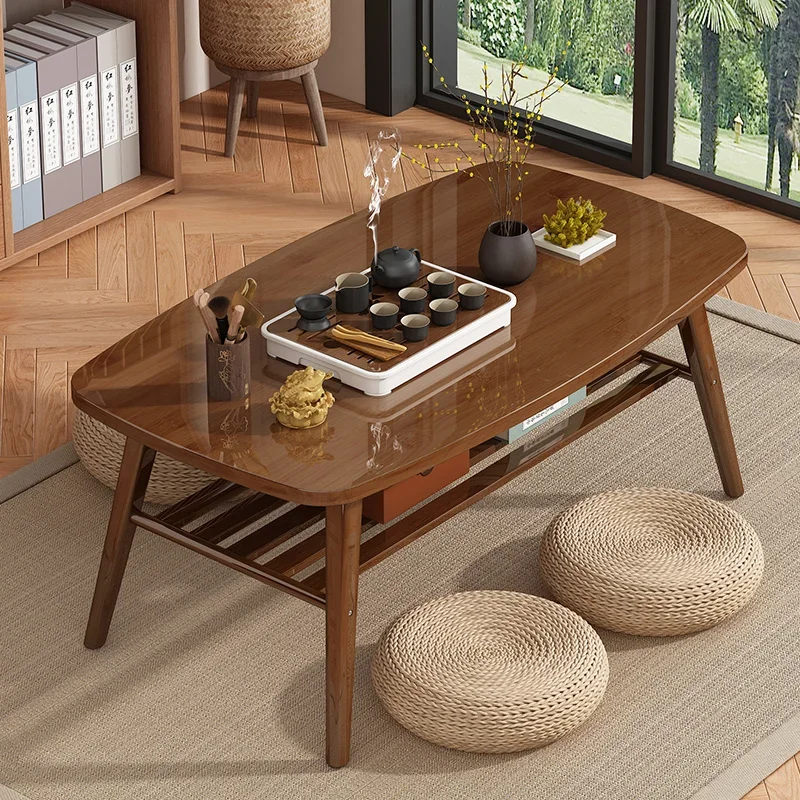 Aesthetic Simple Clear Side Table Modern Wood Small Apartamento Nordic Side Table Bedroom Designer Tavolino Da Salotto Furniture