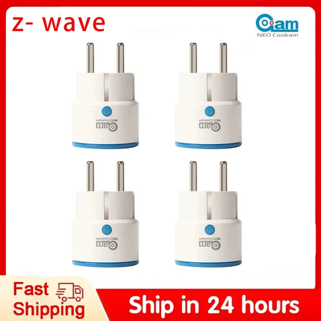 NEO Coolcam Z WAVE PLUS EU Plug Smart Power Socket Home Automation Alarm ระบบสมาร์ท ZWave 868.4MHz ความถี่วิดีโอ 1