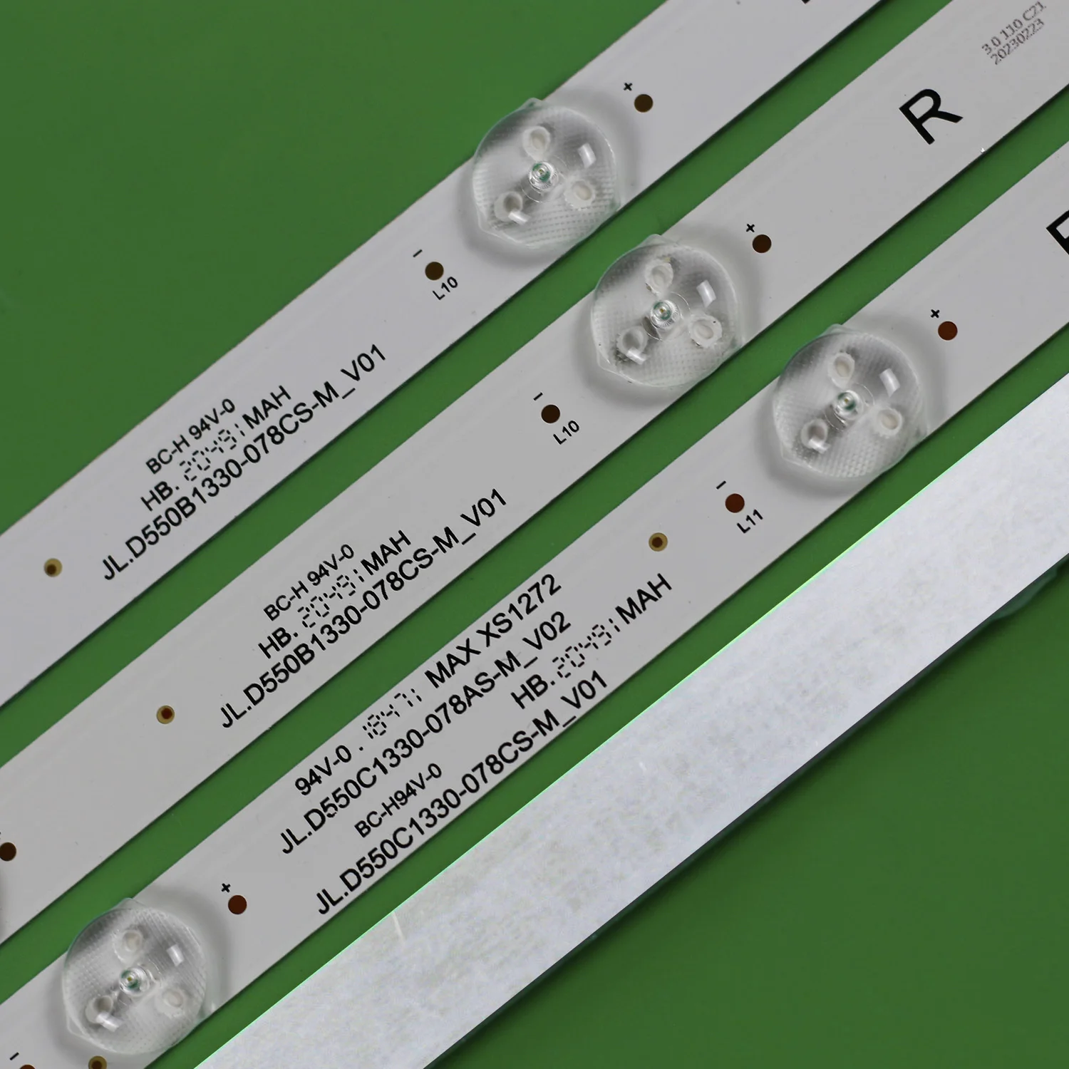 LED strip for 55R754 55R754UA9 55R754U VESTEL 55U9510 55651QL 55HAQ6351 17DLB55NER4-A 17DLB55NER4-B JL.D550C1330-078