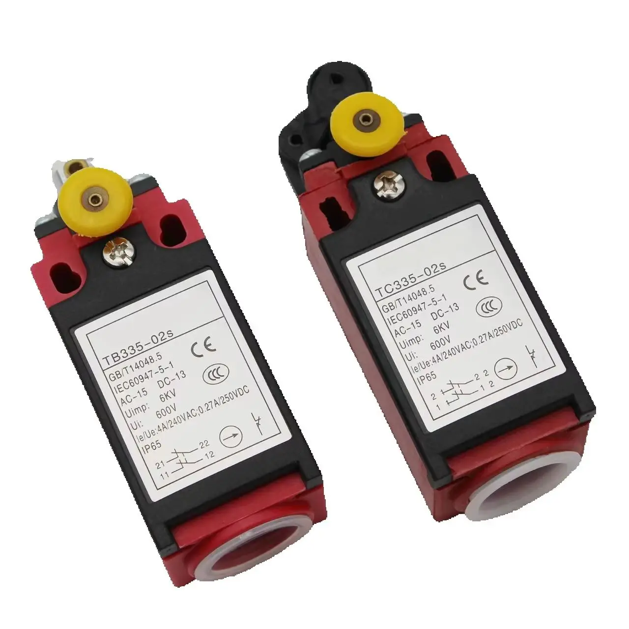 에스컬레이터 리미트 및 리셋 스위치 TB335-02Z/TC335-02Z/TC335-02S/02S 금속 ISO9001 인증 엘리베이터 부품