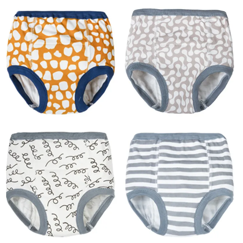 Training Pants Ecological Diapers Reusable Baby Kids Cotton Potty Infant Shorts Underwear Cloth Diaper Nappies Child Panties