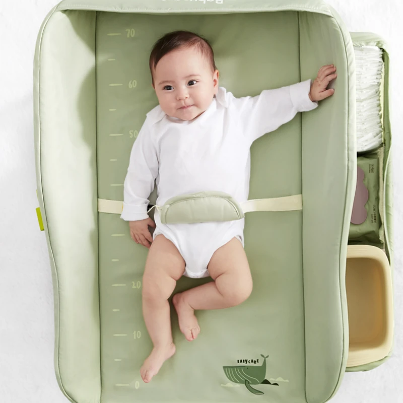 Removable Diaper Table Multi-gear Adjustable Baby Care Table Multi-functional Bath Change Diaper Folding Changing Tables