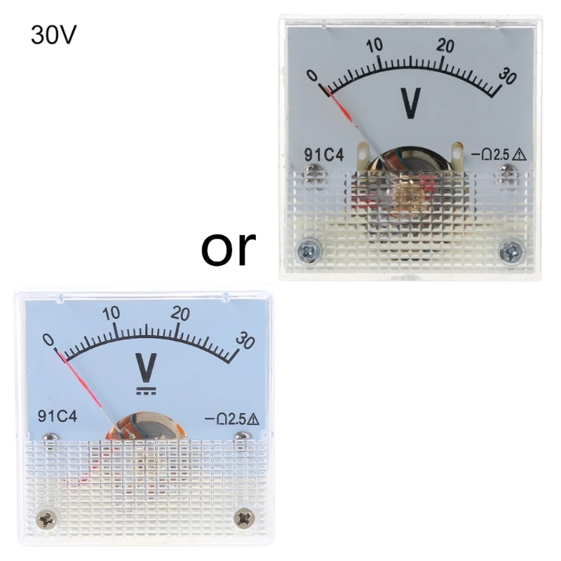 

Upgraded Analog Voltmeter Panel Meter Gauge 10 Styles for Household Industrial Portable DropShipping