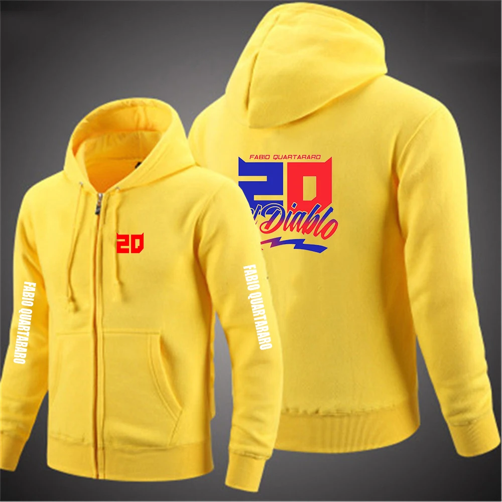 Men's Long Sleeve Hoodie Motorcycle Racing Printed Zipper