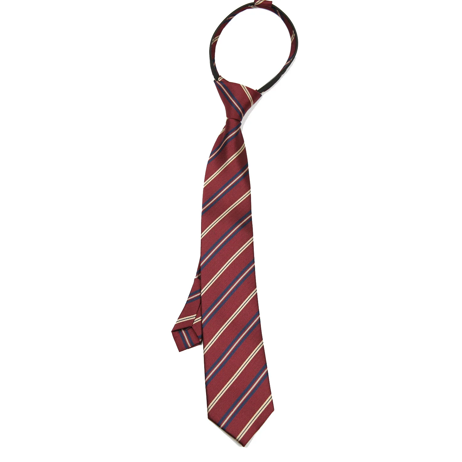 Woven Necktie For Men Women Striped Lazy 7cm