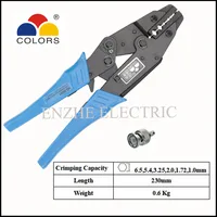 HS-02H1 Tool pliers jaw ratchet crimping plier european style 1