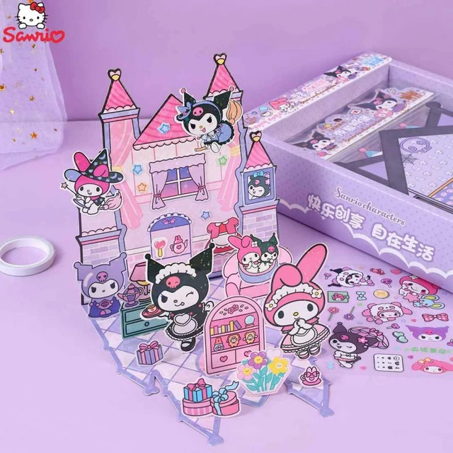 Sanrio Character Scene Sticker Book Sticker Book Cinnamoroll