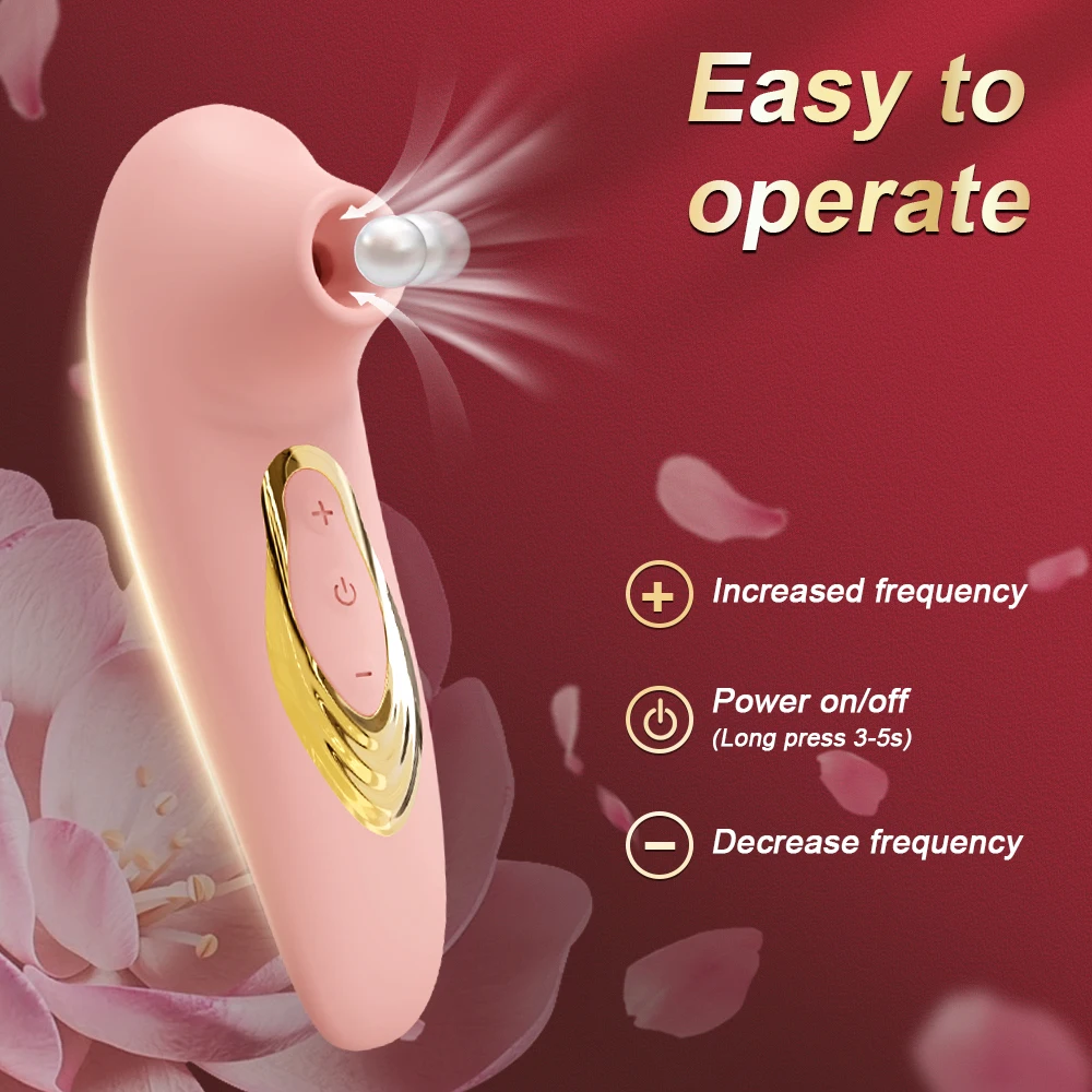 Clit Sucker Vagina Sucking Vibrator for Women Clitoris Vacuum Stimulator Nipple Vibrator Female Sex Toy for Adults 18