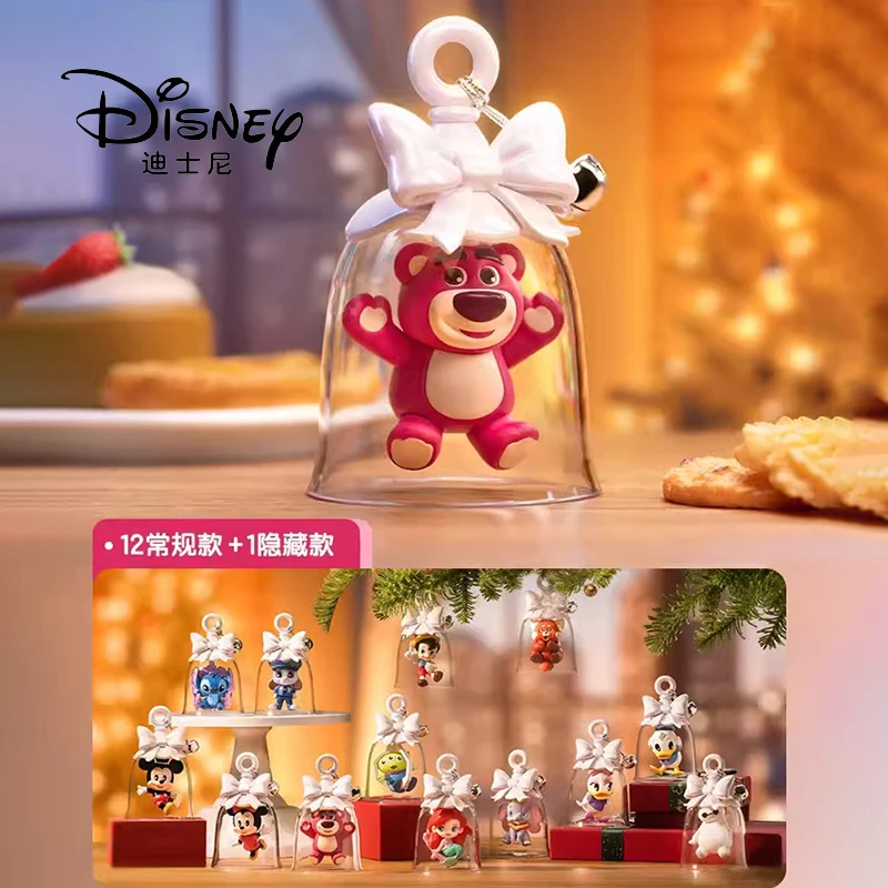 2023 New Disney Genuine 100Th Anniversary Bell Series Blind Box Trend Toys Cartoon Stitch Trend Toys Collection Regali Di Compleanno