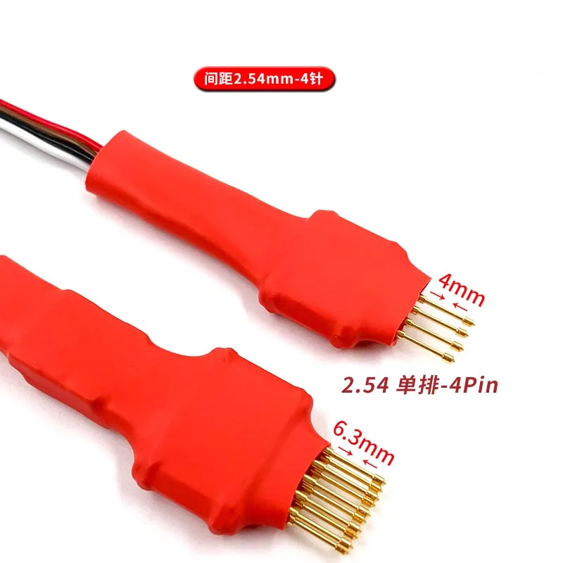 PCB Test Fixture 1.27mm 2.54mm 2.0mm Spring Pin Universal Downloader Burn-in Fixture Accessories New Handheld Fixture 30mm
