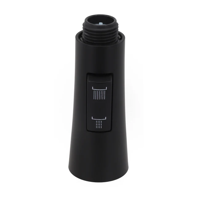 Shower Nozzle for Kitchen Tap Faucet with Easy to Use Design ABS Material G1/2 Connection Size Silver/Black/Brushed/Gray 3