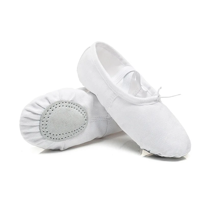 USHINE Professional High Quality 5 Colors Dance Slippers Ballerina Practice Ballet Dancer Shoes Girls Kids Women 3