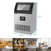 200lbs/24h Commercial Ice Maker,with LED Control Panel & 29lbs Storage Bin,for Restaurant Bar Cafe Home Office 2