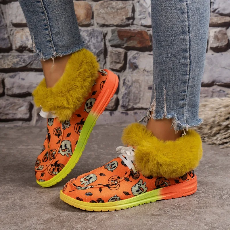 

Лидер продаж, зимняя теплая обувь для женщин, женские ботильоны на шнуровке, женские зимние ботинки на низкой платформе и плоской подошве, женская обувь