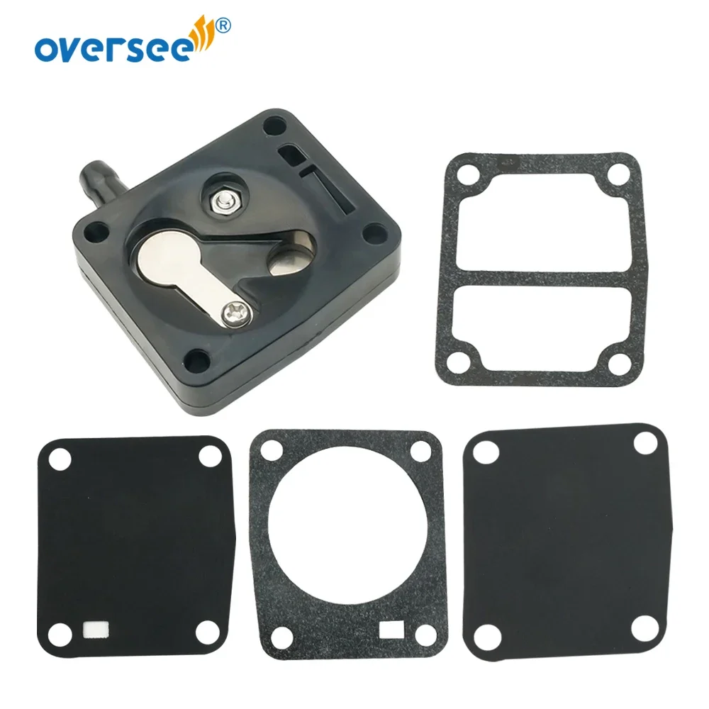6G1-24432 Carburetor Fuel Gasket Kit Yamaha Outboard Motor 2T 6HP 8HP 9.9HP 15HP Parsun Hidea Powertec HDX Seapro Engines carburetor fuel gasket kit