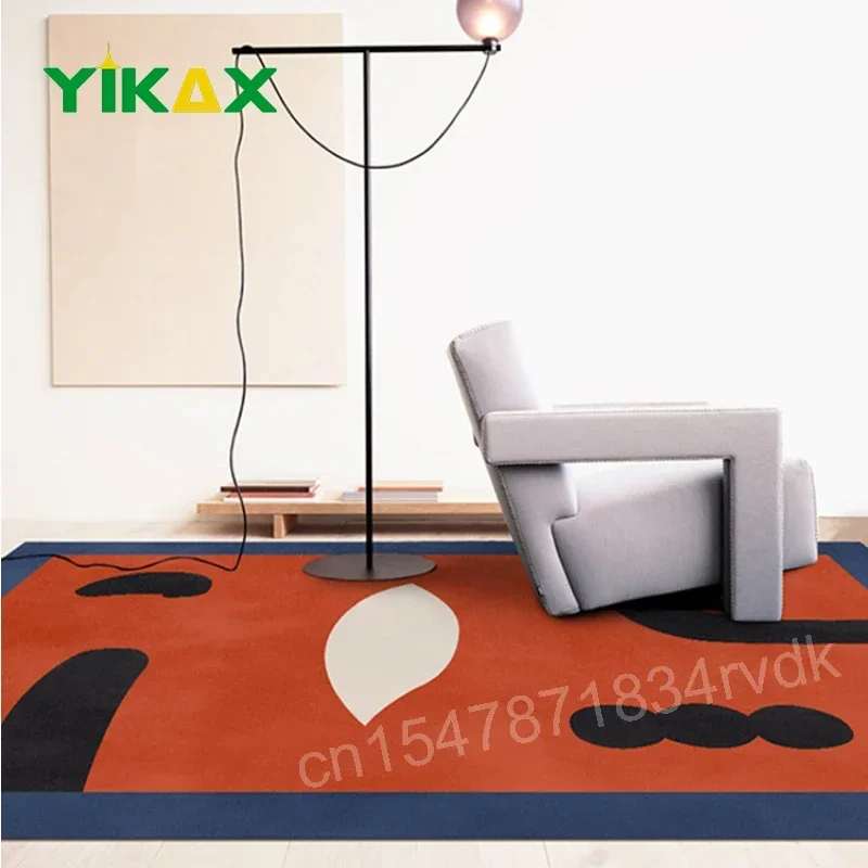 

Nordic Style Carpet for Bedroom New Arrival Living Room Decoration Abstract Carpets Large Area Geometry Rug Home Non-slip Mat